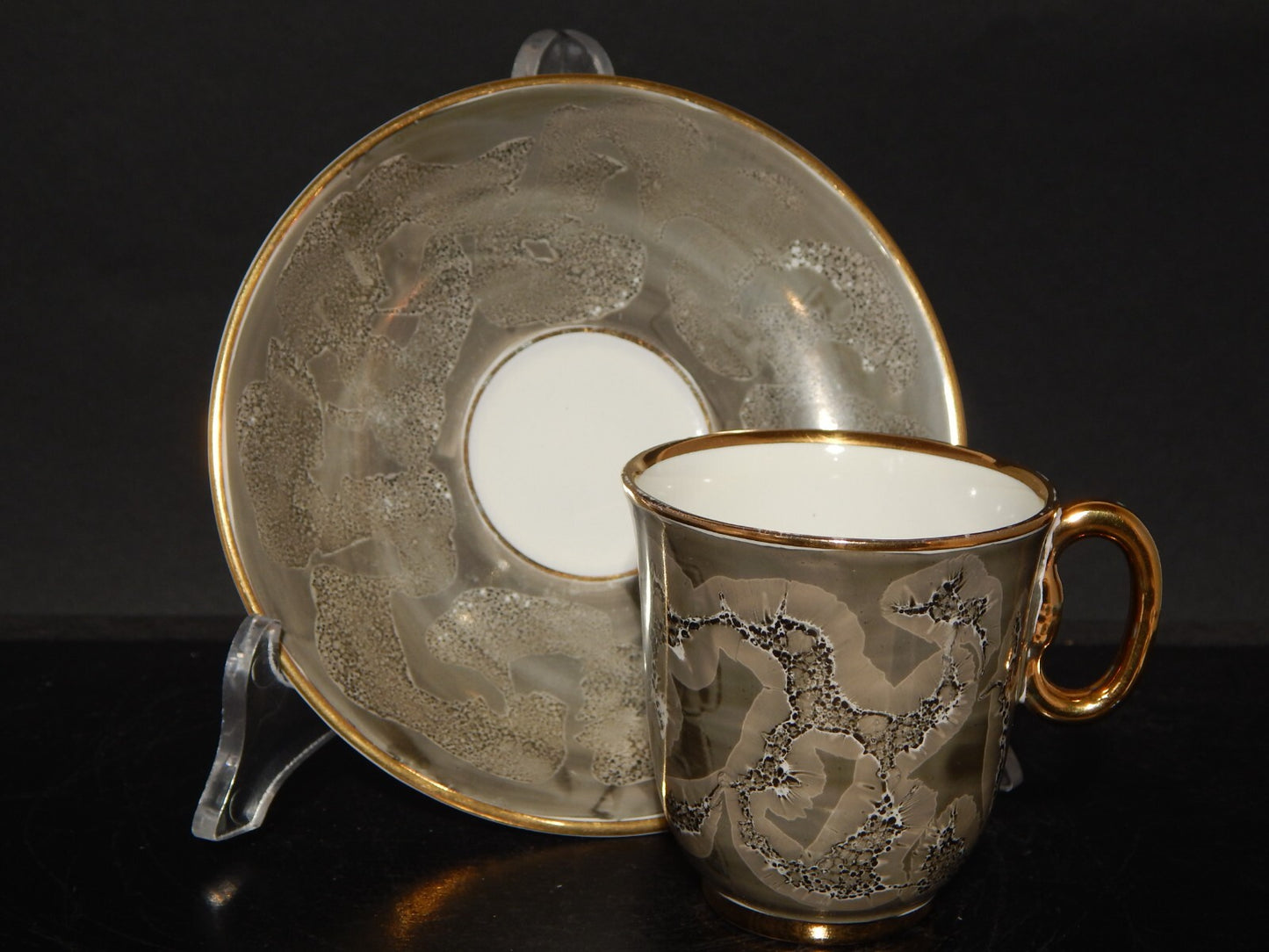 VINTAGE TAZZA CAFFE' CERAMICA MADE IN ITALY CERAMISTA BRUNO GIACHETTI #1688