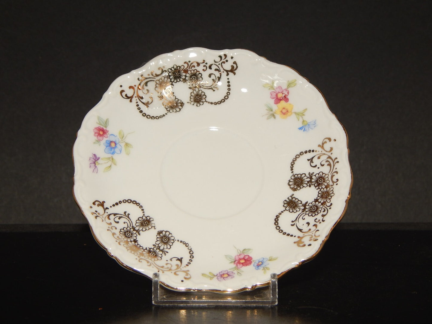 ANTICA TAZZINA CAFFE' PORCELLANA ARABESCHI ORO BAVARIA SELTMANN THERESIA