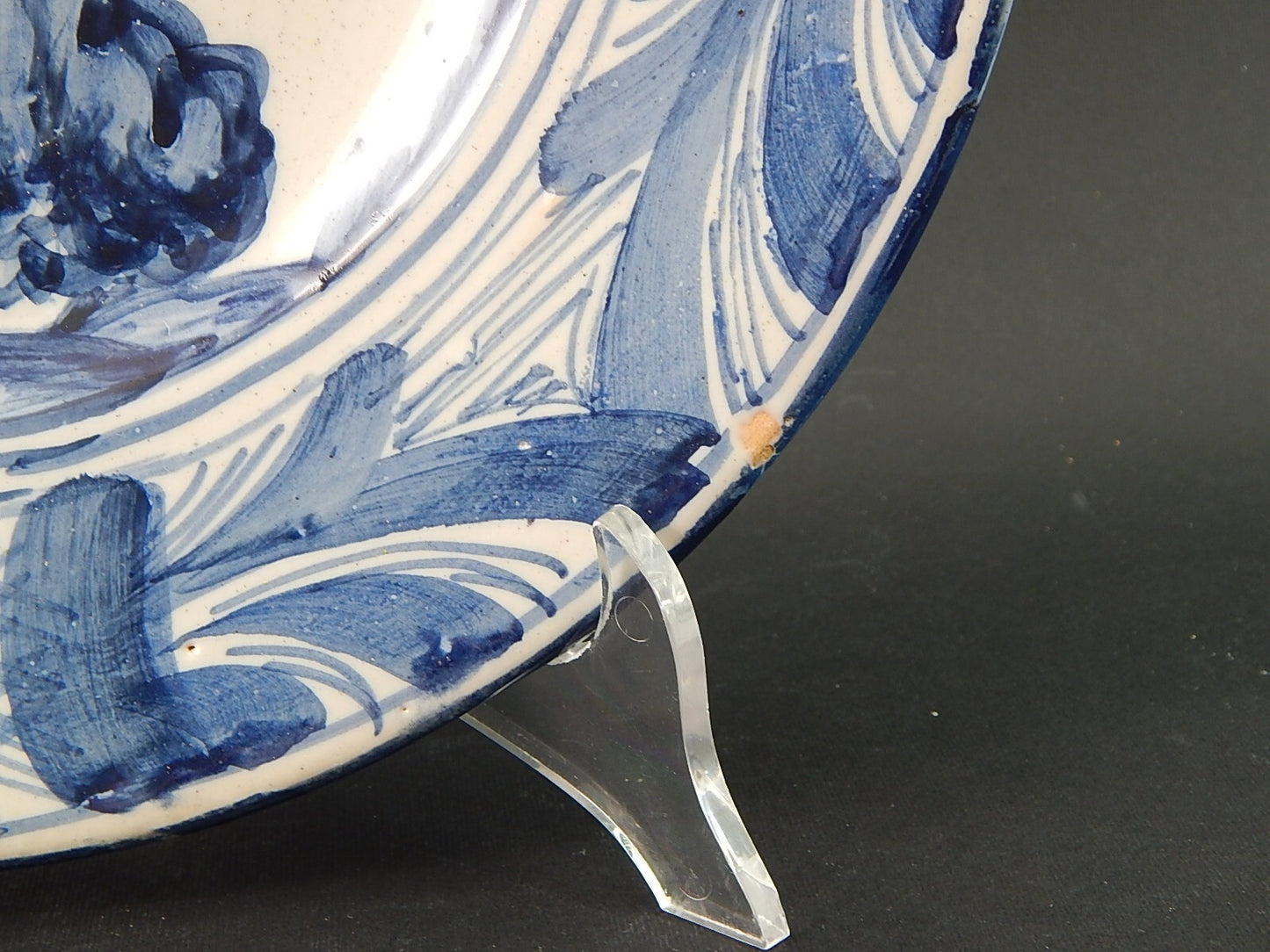 ARTE POVERA PIATTO CERAMICA SPAGNOLA CATALANA GUIVERNAU PRIMA META' 900 #2010