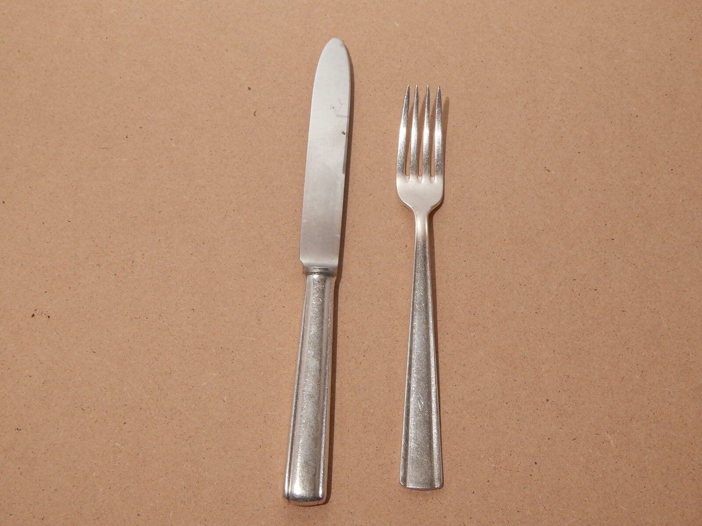 ANNI 50 ARTHUR KRUPP MILANO SET 12 POSATE ALPACCA ARGENTATE DESIGN GIO' PONTI