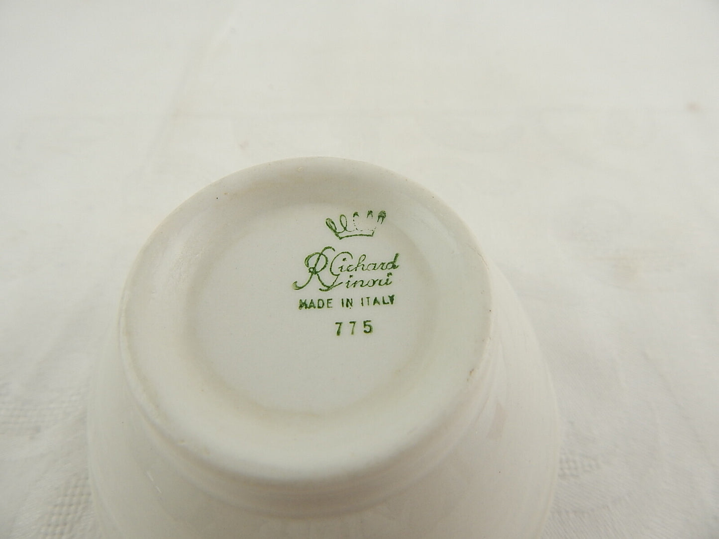 VINTAGE RARA PICCOLA SCODELLA PORCELLANA RICHARD GINORI ITALIA