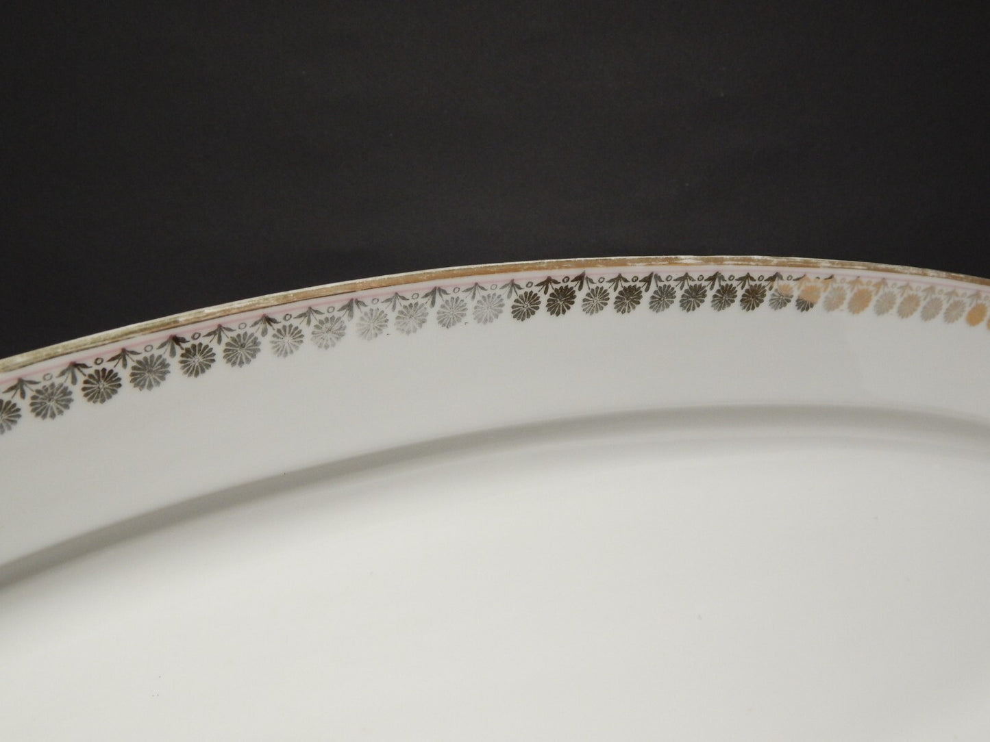 ANTICA PREZIOSA RARA PESCIERA VASSOIO PORCELLANA GINORI LIBERTY