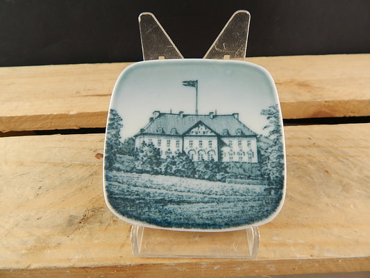 ROYAL COPENHAGEN BING&GRONDAHL PLAQUETTE PIATTINO PORCELLANA MARSELISBORG SLOT