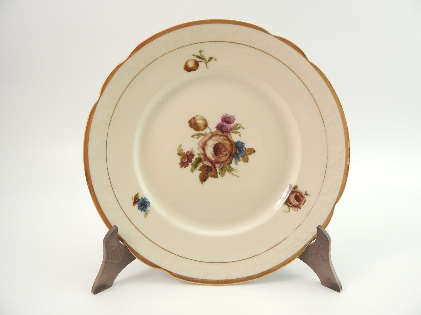 ANTICO KPM COPENHAGEN ROCAILLE SERVIZIO DA TAVOLA 18 PIATTI PORCELLANA DEL 1924