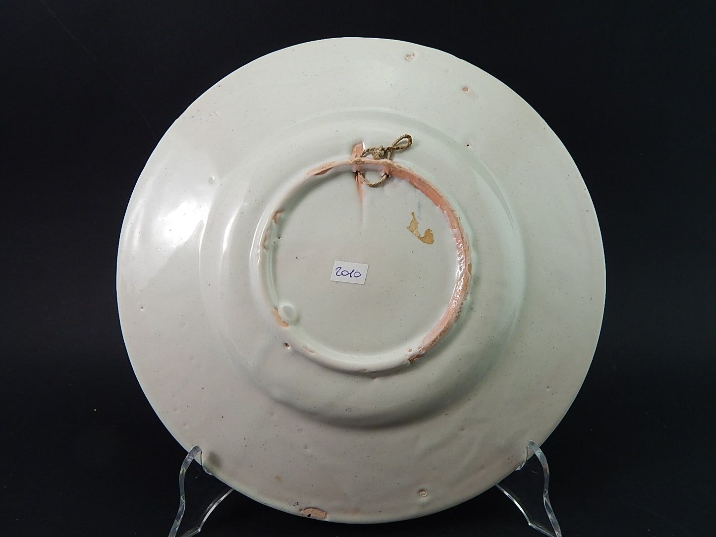 ARTE POVERA PIATTO CERAMICA SPAGNOLA CATALANA GUIVERNAU PRIMA META' 900 #2010