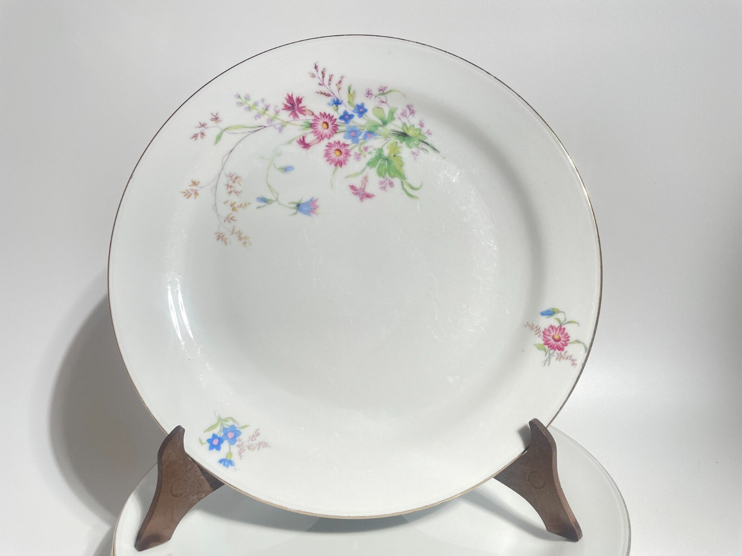 VINTAGE SERVIZIO TAVOLA 11 PIATTI PORCELLANA SELTMANN WEIDEN DISEGNO INGRID