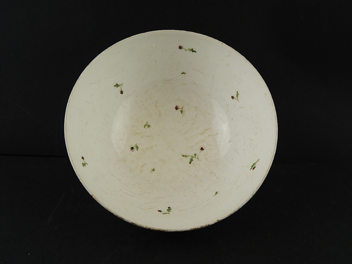 ANTICA RARA CIOTOLA SCODELLA PORCELLANA DI PARIGI DECORATA A MANO EPOCA IMPERO