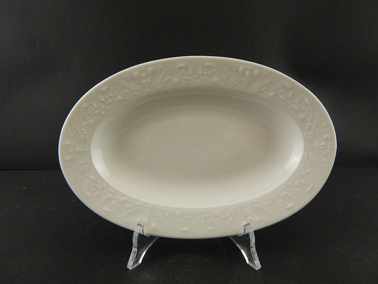RAVIERA VASSOIO OVALE LIMOGES RAYNAUD PORCELLANA BIANCA MODELLO WASHINGTON