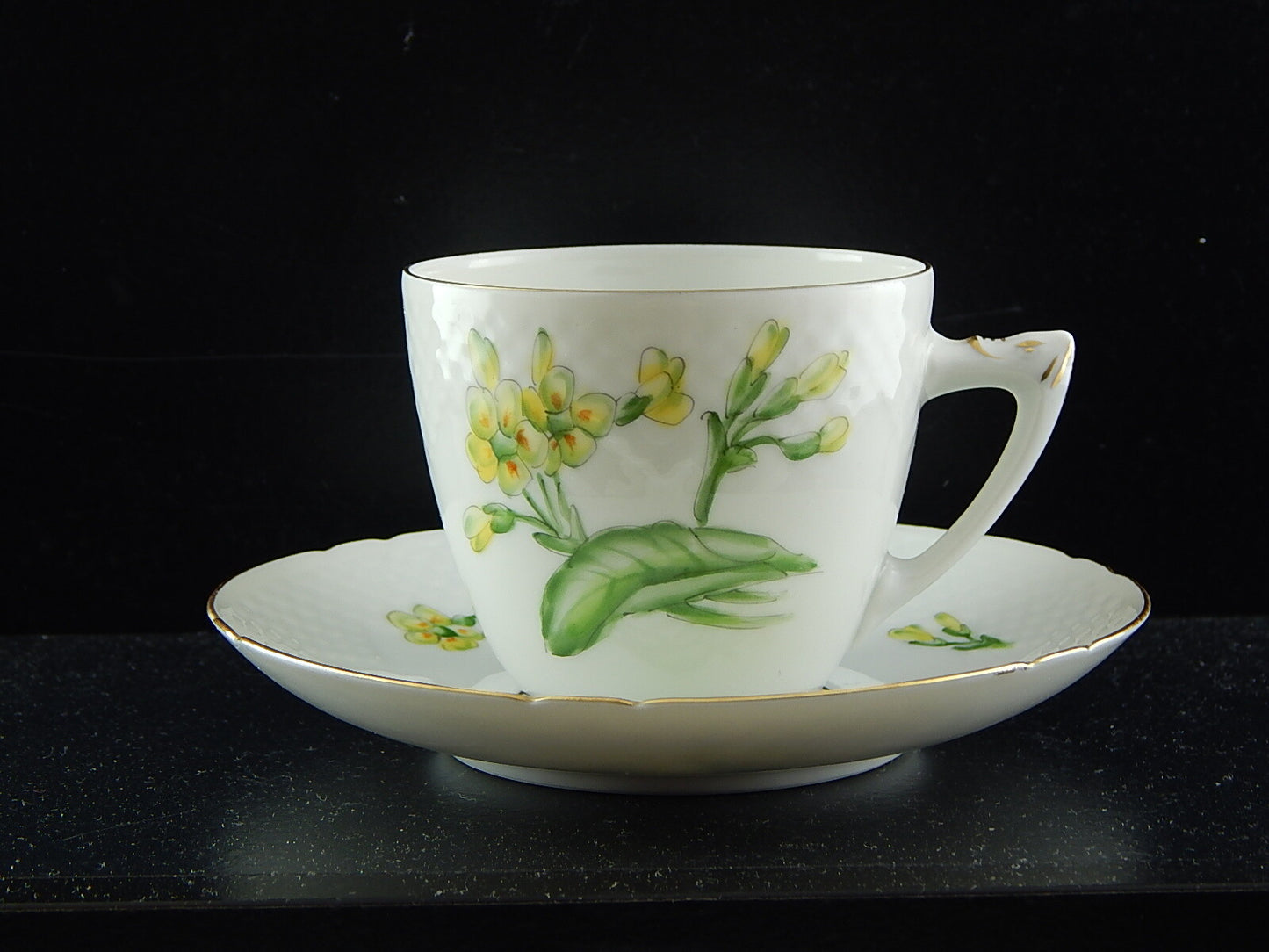 ROYAL COPENHAGEN BING&GRONDAHL SERVIZIO DA 6 PORCELLANA PRIMULE TÈ O CAFFÈ