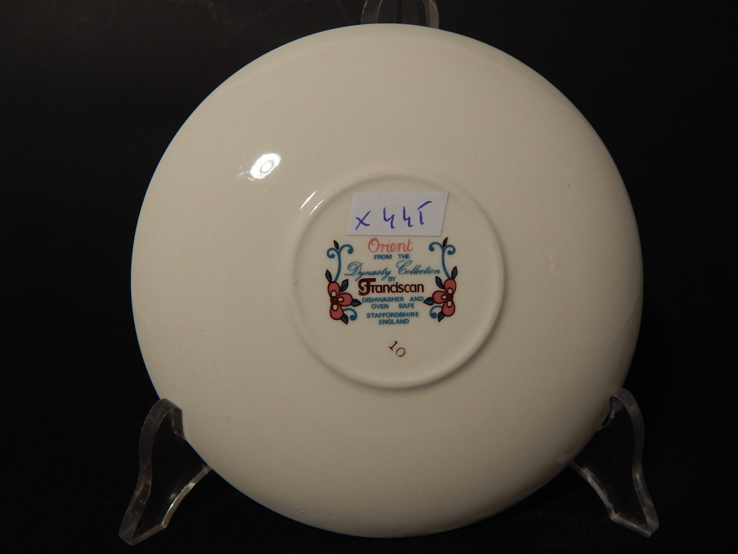 VINTAGE TAZZA DA TÈ PORCELLANA ORIENT DYNASTY COLLECTION BY FRANCISCAN X445