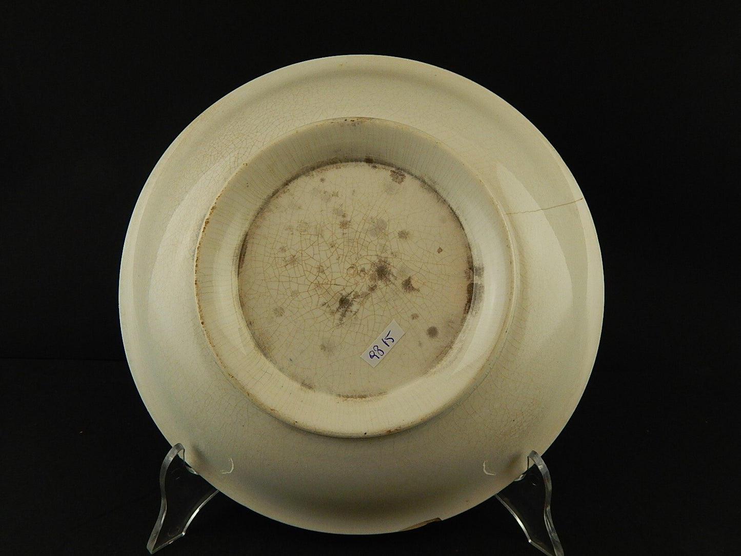 ANTICA FRUTTIERA ALZATA UMORISTICA CERAMICA FRANCESE SECONDA META' 800