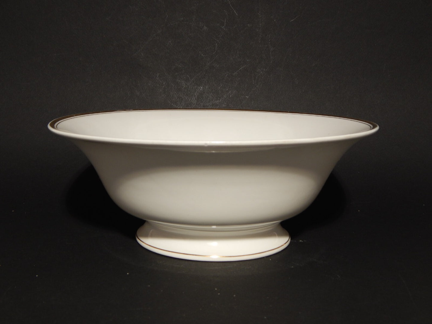 ANTICA PORCELLANA FRUTTIERA CENTROTAVOLA IMPERO C. TIELSCH ALTWASSER FINE 800