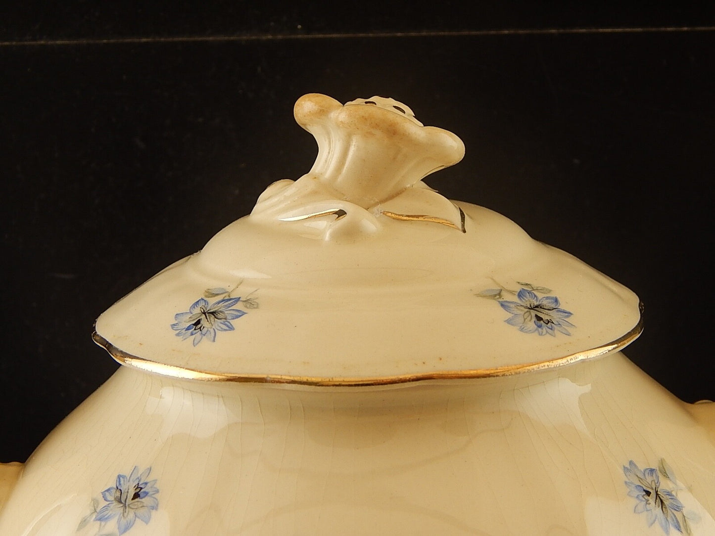 ANTICA ANNI 40 RARA TEIERA PORCELLANA RORSTRAND ANNABELL PORCELAIN TEA POT