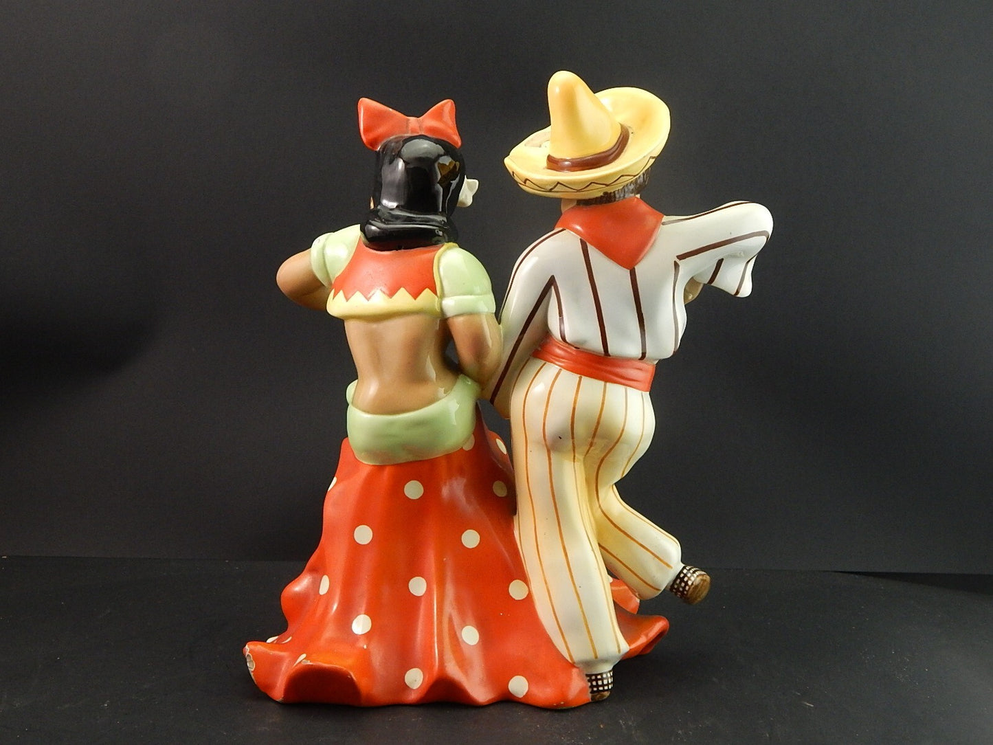 ANTICA RARA SCULTURA ARS PULCHRA TORINO MADE IN ITALY CERAMICA ANNI 40