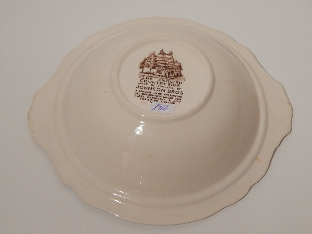 ANTICA ZUPPIERA LEGUMIERA SEMI PORCELLANA JOHNSON BROS OLDE ENGLISH COUNTRYSIDE
