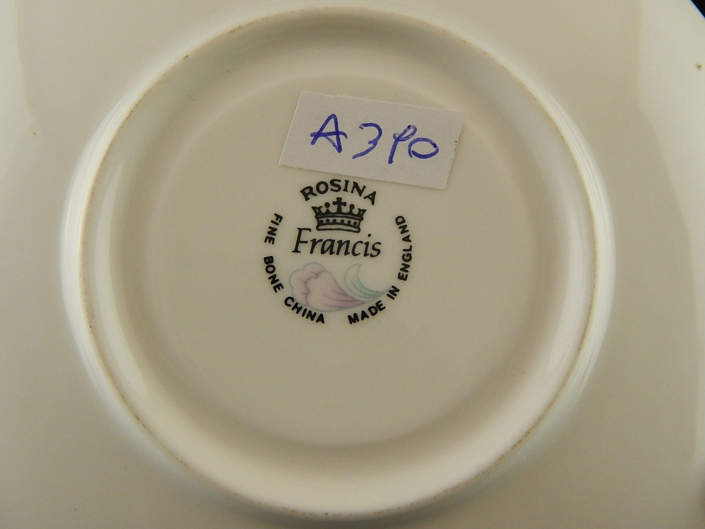 PREZIOSA PORCELLANA INGLESE TAZZA TE' FINE BONE CHINA FRANCIS ROSINA