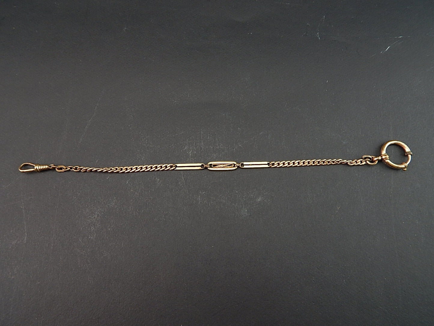 ANTICA CATENA OROLOGIO METALLO COLOR RAME CM 26 A968