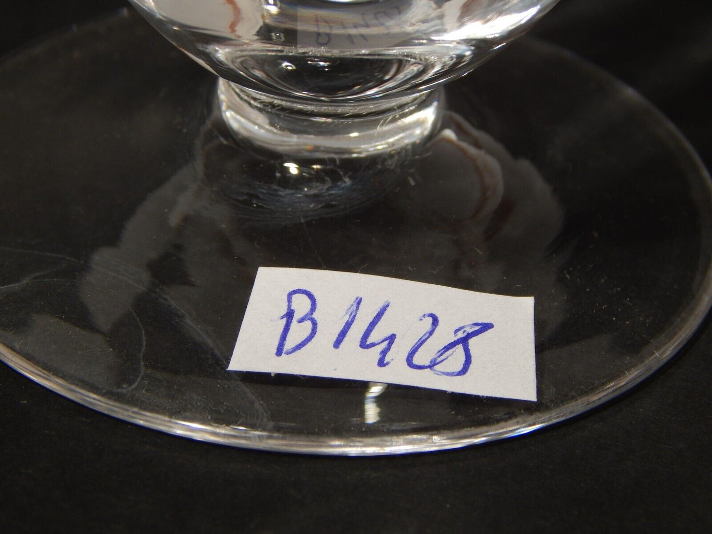 VINTAGE ELEGANTE SERVIZIO 18 BICCHIERI CALICI CRISTALLO MADE IN ITALY ANNI '60