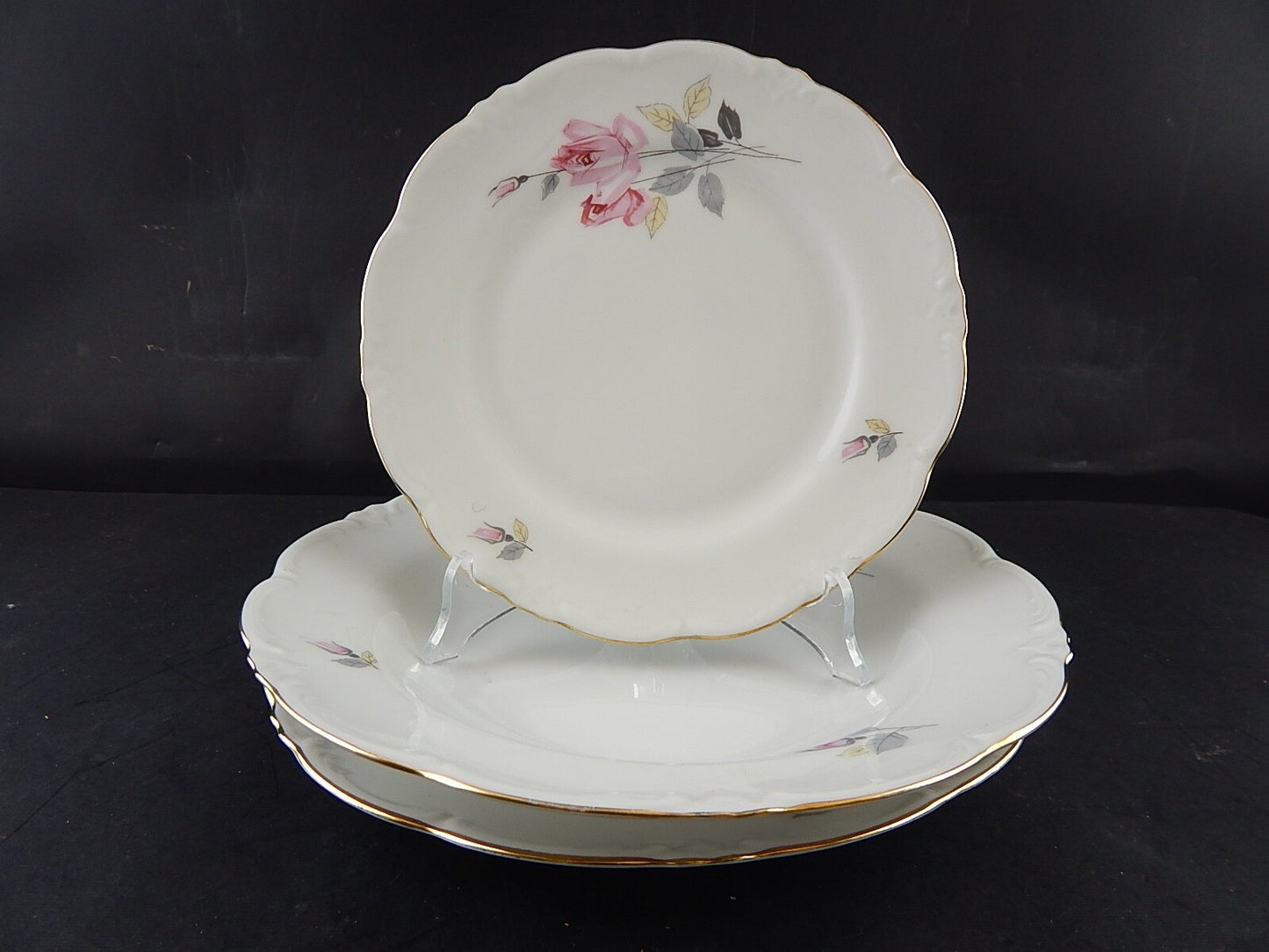 ANTICO ROCAILLE SERVIZIO TAVOLA PIATTI PORCELLANA SCHIRNDING BAVARIA THERESIA