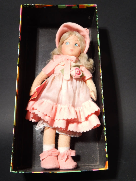 BAMBOLA LENCI TORINO MODELLO DORIS MADE IN ITALY CON SCATOLA E CERTIFICATO 1989