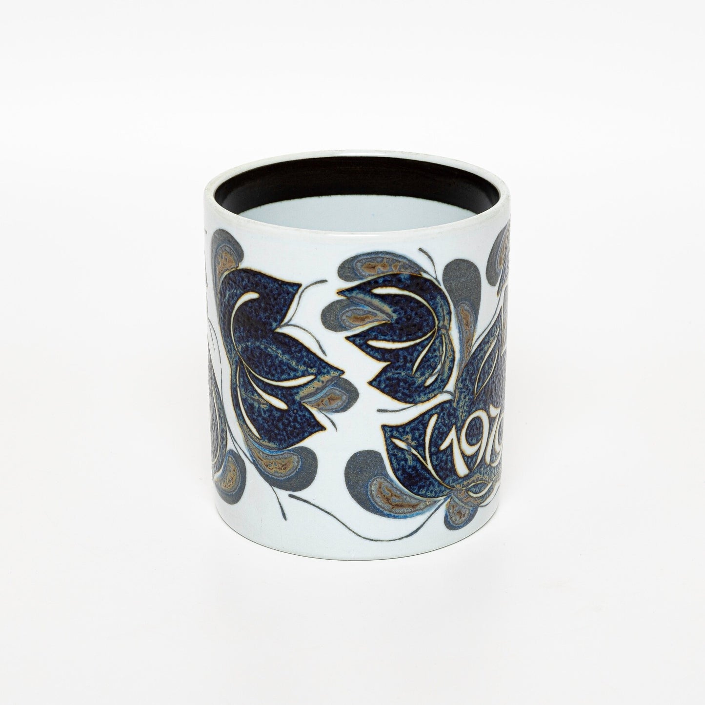 ROYAL COPENHAGEN TAZZA ANNUALE 1979 GRANDE, PORTAPENNE PORTAUTENSILI CERAMICA