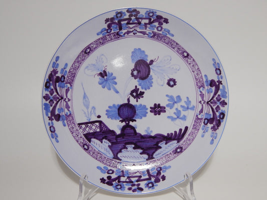 VINTAGE CERAMICHE ARTISTICHE FAENZA PIATTO AL GAROFANO STILE IMOLA