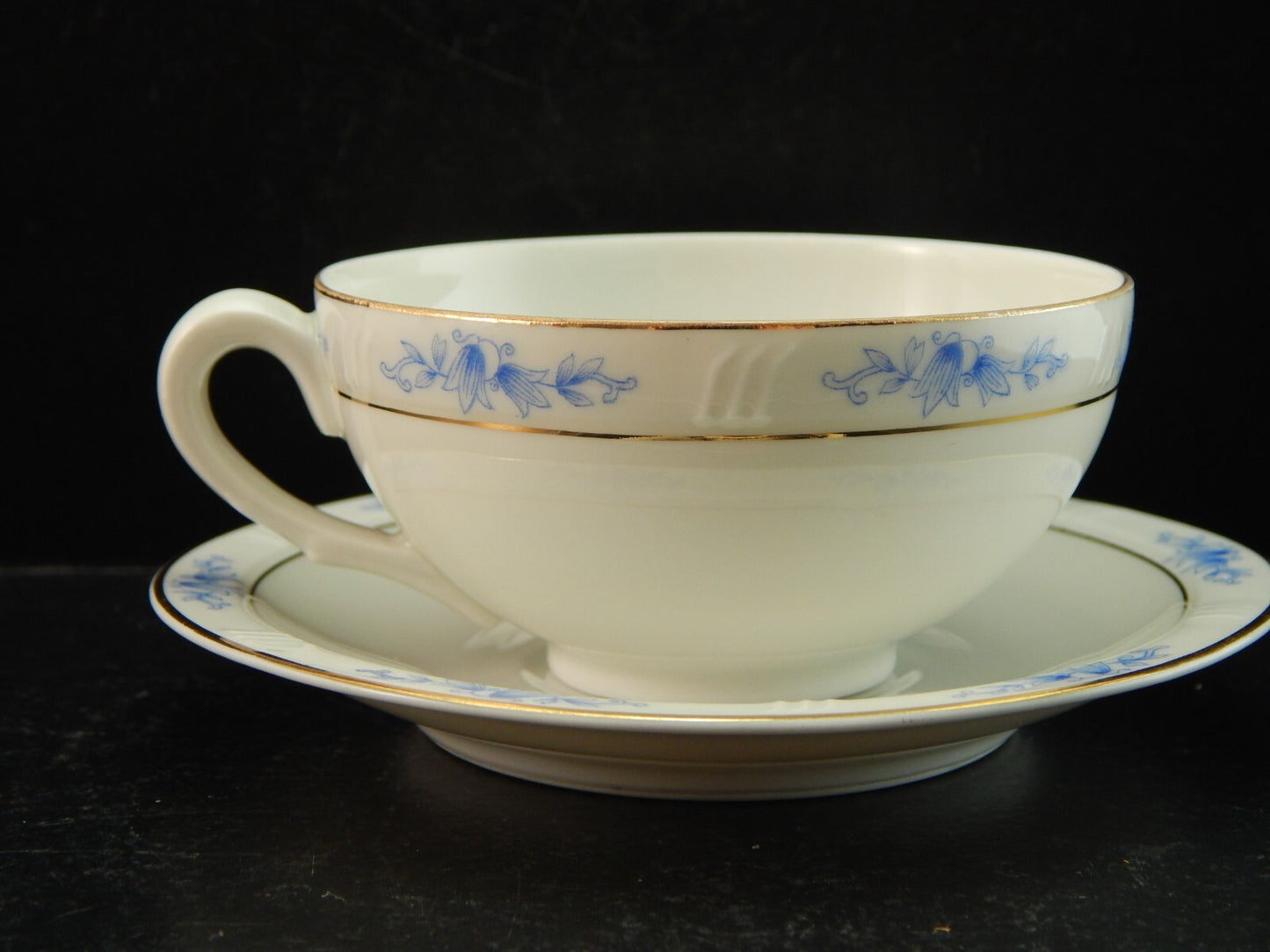 ANTICA 1945 ART DECO PREZIOSO TAZZINA CAFFE' PORCELLANA H & C CHODAU BOHEMIA