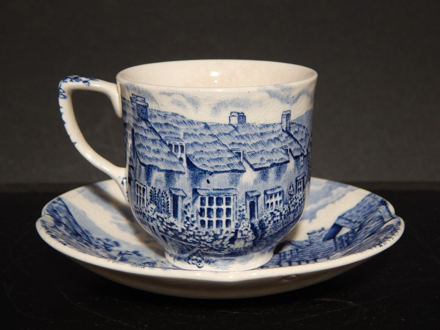 ANTICA TAZZINA CAFFE' SEMI PORCELLANA JOHNSON BROS OLDE ENGLISH COUNTRYSIDE 1357