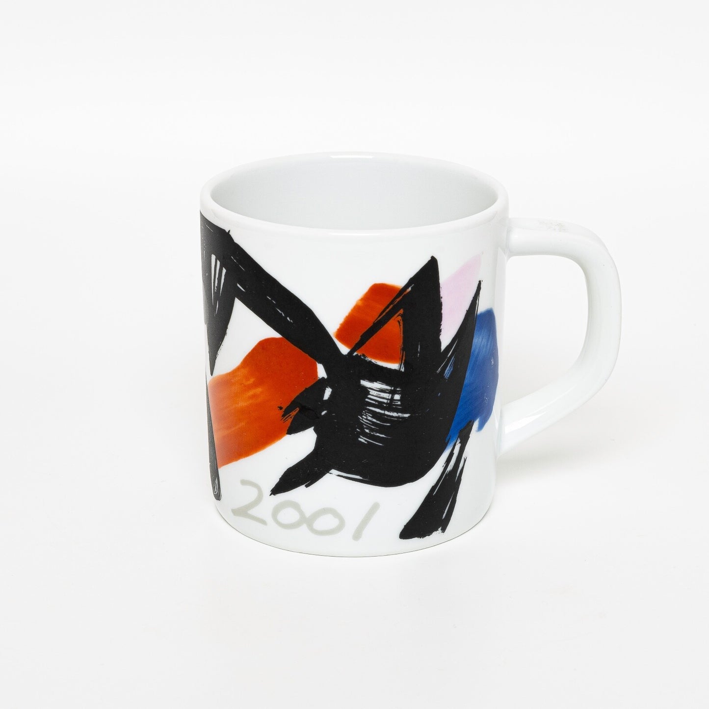 ROYAL COPENHAGEN TAZZA ANNUALE 2001 GRANDE, PORTAPENNE PORTAUTENSILI CERAMICA