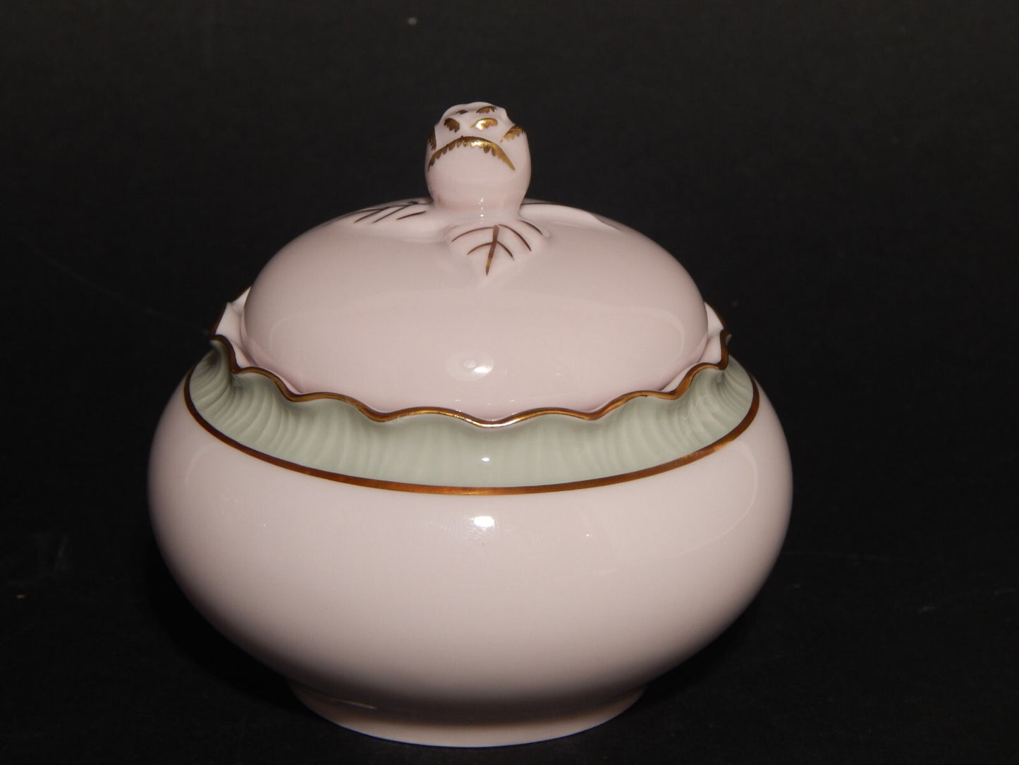 PREZIOSO SERVIZIO DA TÈ PORCELLANA HUTSCHENREUTHER PORCELAINE ROSE ROSA ANTICO