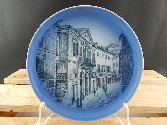 ROYAL COPENHAGEN BING&GRONDAHL PIATTO PORCELLANA NOVI LIGURE TEATRO MARENCO