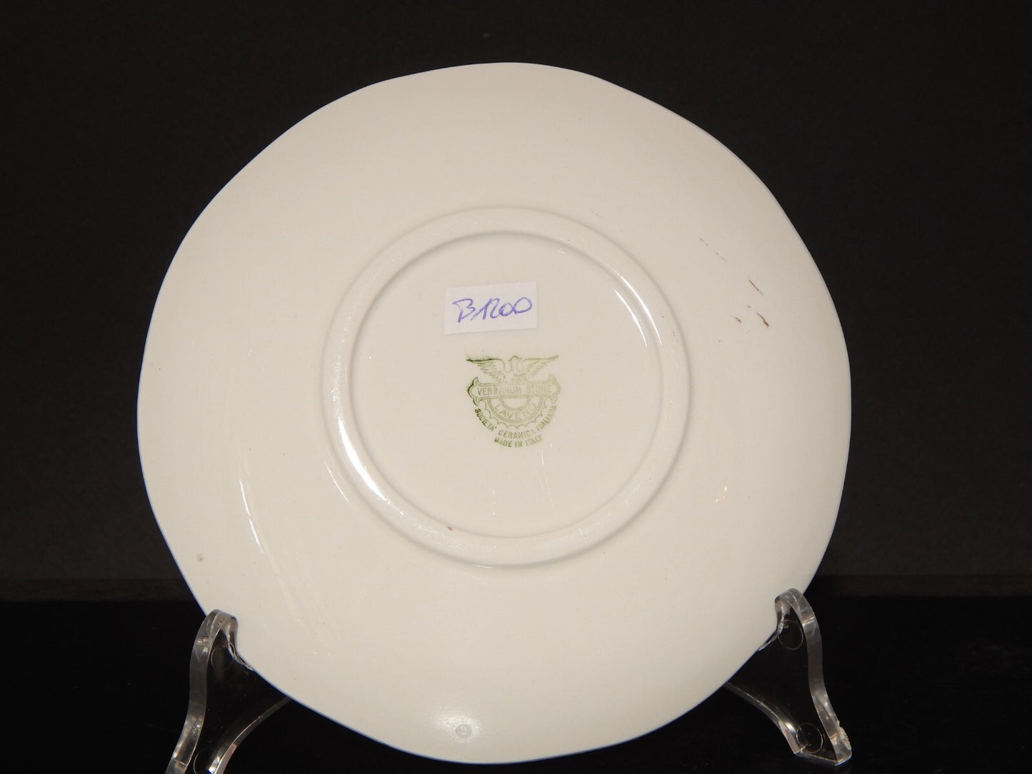 MODERNARIATO TAZZA TE' SOCIETA' CERAMICA ITALIANA LAVENO DECORO FIORI DI PESCO