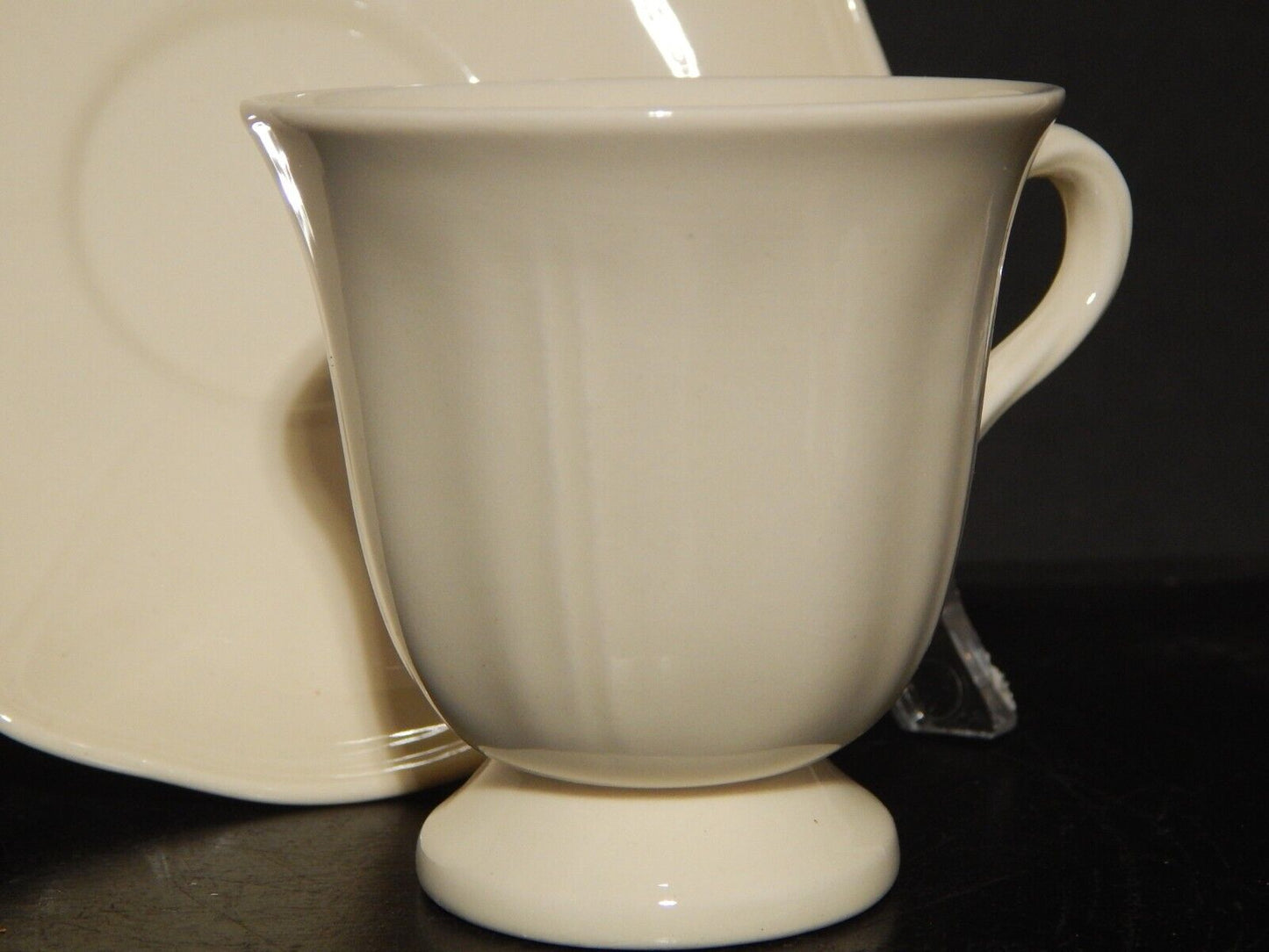 VINTAGE CERAMICA WEDGWOOD ETRURIA BARLASTON QUEENS SHAPE SET 6 DEMI TAZZE