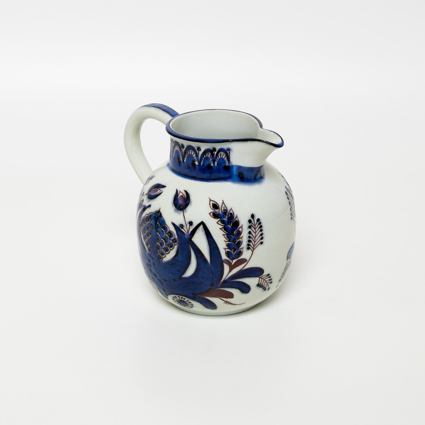 RARA BROCCA CERAMICA ROYAL COPENHAGEN COLLEZIONE TENERA FAJANCE CM 12 ML 500