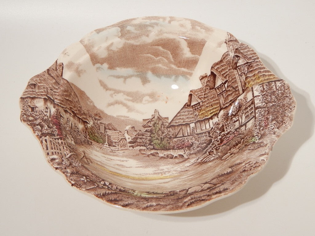 ANTICA ZUPPIERA LEGUMIERA SEMI PORCELLANA JOHNSON BROS OLDE ENGLISH COUNTRYSIDE