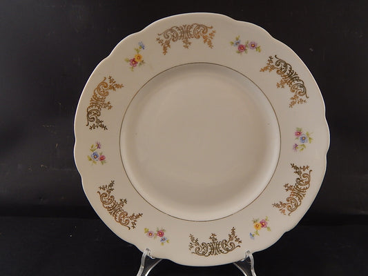 ANTICO VASSOIO ROTONDO PIATTO PORTATA PORCELLANA SELTMANN WEIDEN DECORO THERESIA