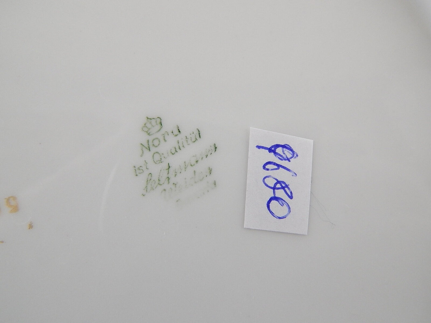 VINTAGE PIATTO DESSERT PORCELLANA SELTMANN WEIDEN BAVARIA FIORI DI PESCO