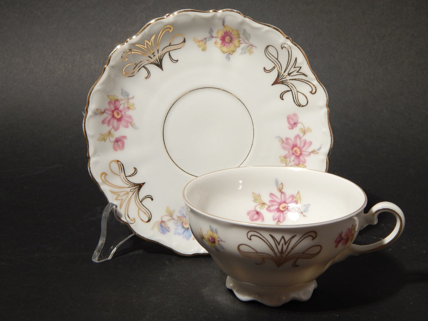 ANTICA TAZZA TE' PORCELLANA BIANCA BAVARIA SELTMANN WEIDEN THERESIA