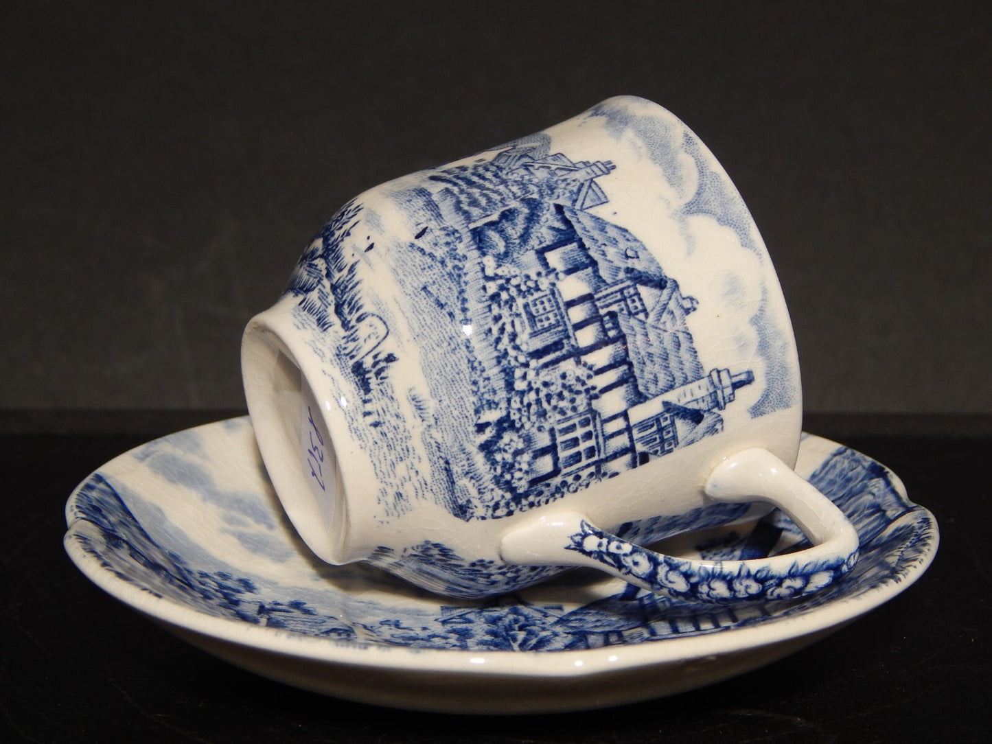 ANTICA TAZZINA CAFFE' SEMI PORCELLANA JOHNSON BROS OLDE ENGLISH COUNTRYSIDE 1357