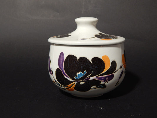 RARA ZUCCHERIERA VINTAGE PORCELLANA ROYAL COPENHAGEN DESIGN IVAN WEISS