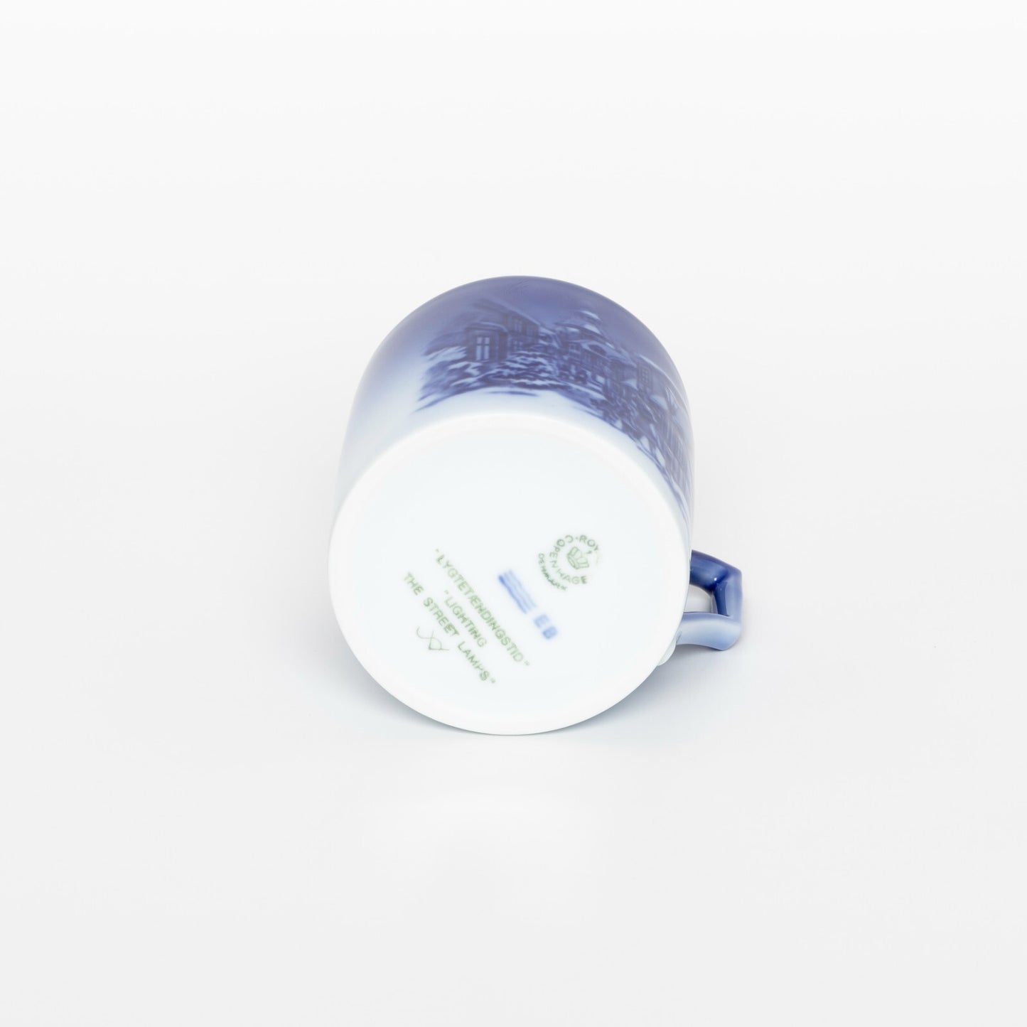 ROYAL COPENHAGEN PORCELLANA TAZZA DI NATALE 1996 CON SCATOLA ORIGINALE CM 7