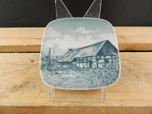 ROYAL COPENHAGEN BING&GRONDAHL PLAQUETTE PIATTINO PORCELLANA VINKELGAARDEN