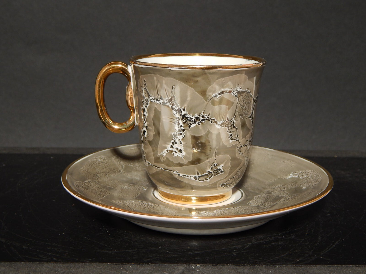 VINTAGE TAZZA CAFFE' CERAMICA MADE IN ITALY CERAMISTA BRUNO GIACHETTI #1688