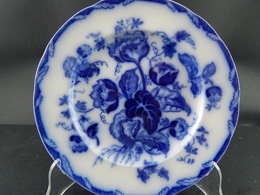 ANTICO RARO PIATTO PORCELLANA WEDGWOOD WATER NYMPH DIPINTO MANO FINE '800 A706