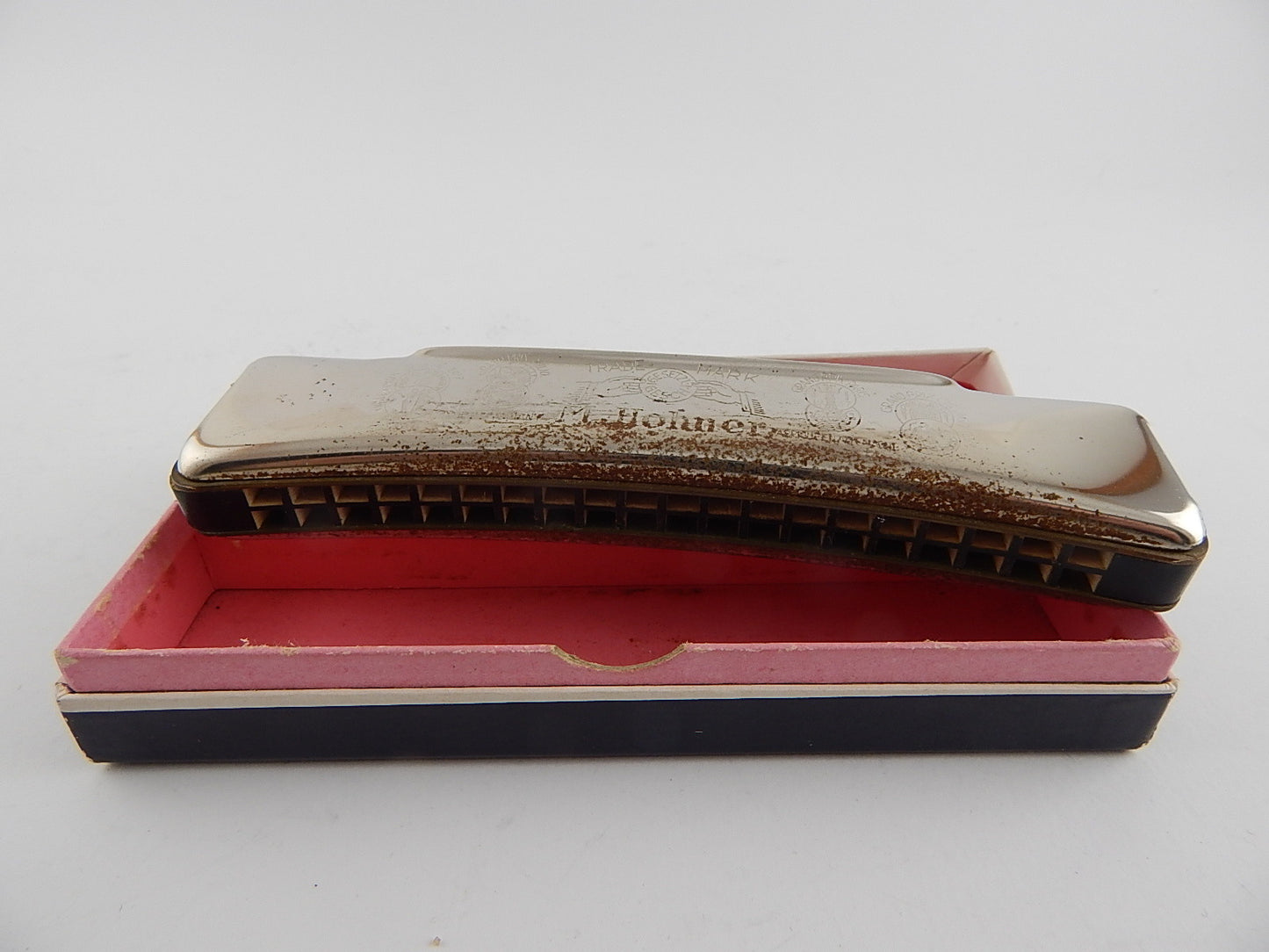 VINTAGE ARMONICA A BOCCA UNSERE LIEBLINGE M. HOHNER HARMONIKAS