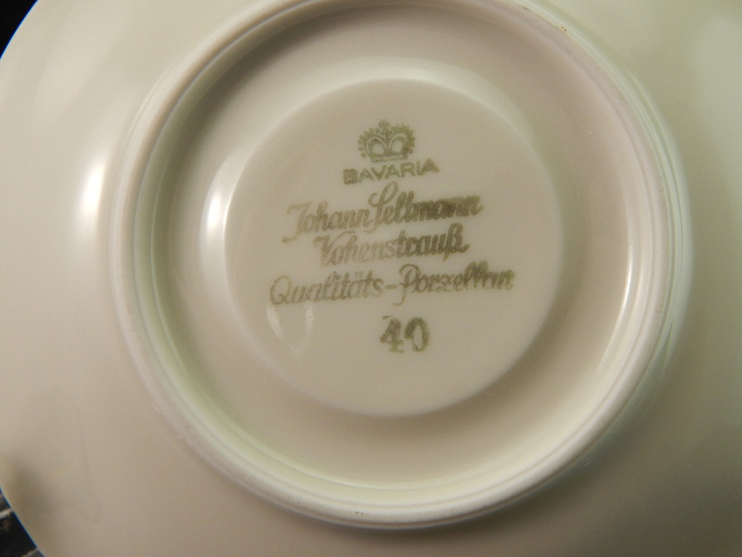 ANTICA ART DECO' TAZZINA CAFFE' PORCELLANA VOHENSTRAUSS BAVARIA JOHANN SELTMANN