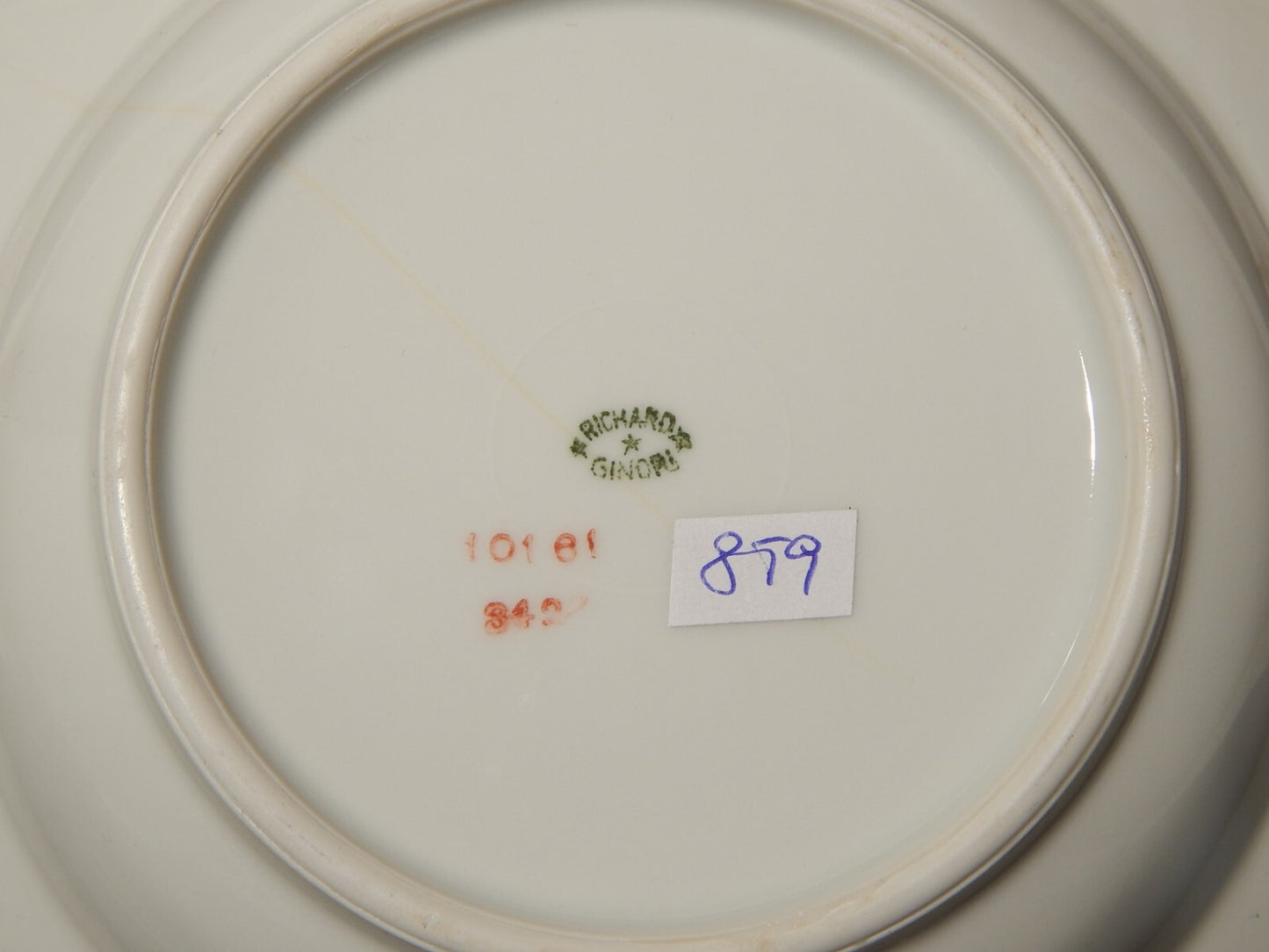 ANTICO PIATTO PORCELLANA RICHARD GINORI BAMBINO VECCHIO GINORI PINOCCHIO difetto