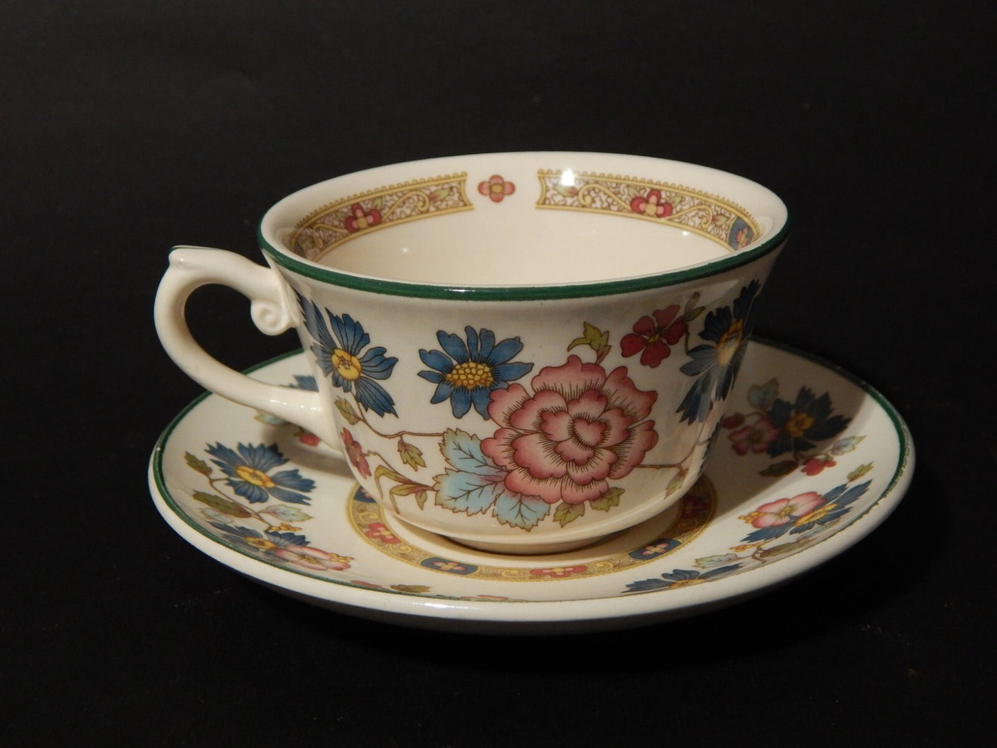 VINTAGE TAZZA TÈ PORCELLANA ORIENT DYNASTY COLLECTION BY FRANCISCAN X450