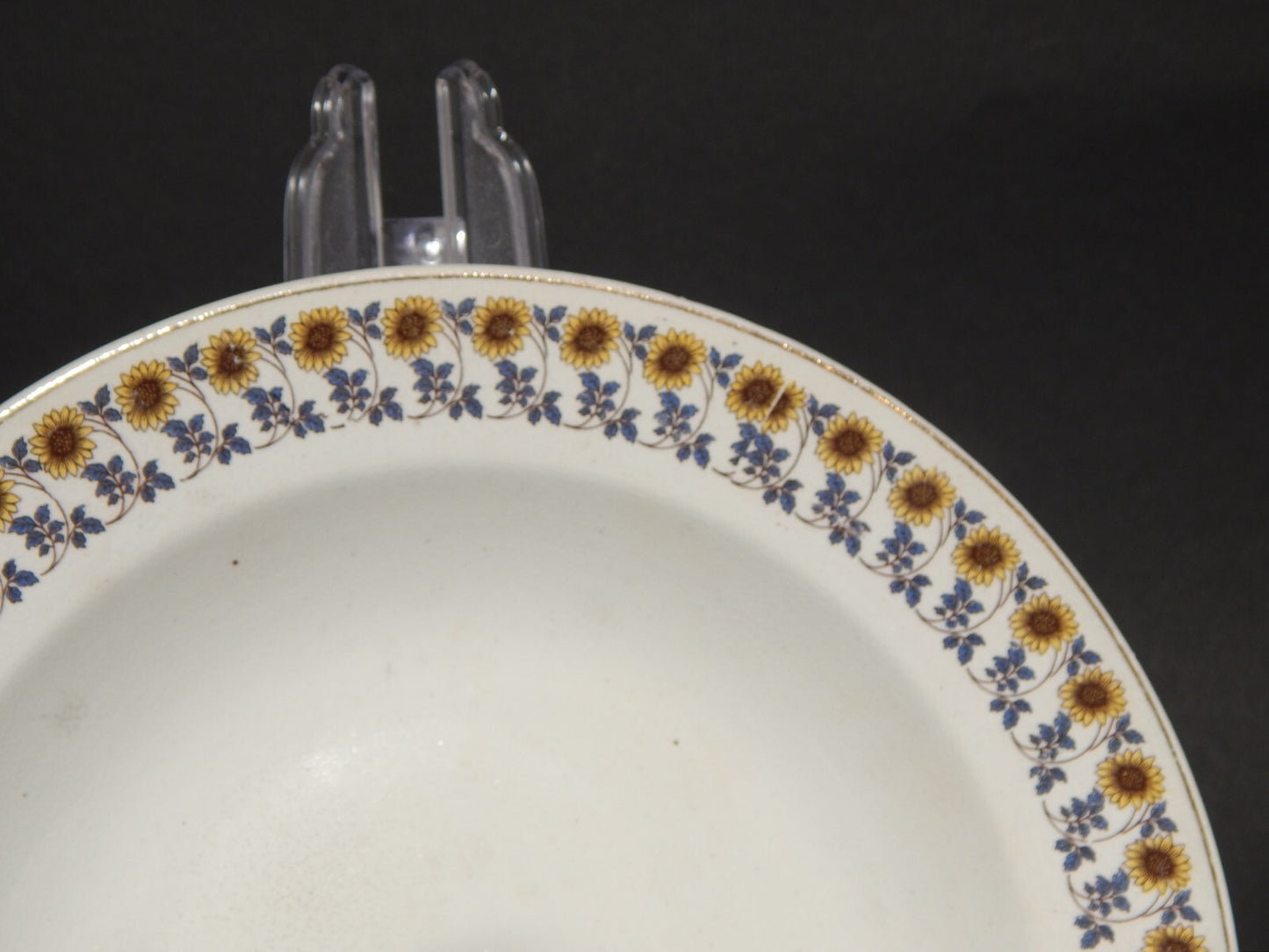 ANTICO RARO SERVIZIO TAVOLA 18 PIATTI S.C.I. CERAMICA ITALIANA LAVENO GIRASOLI