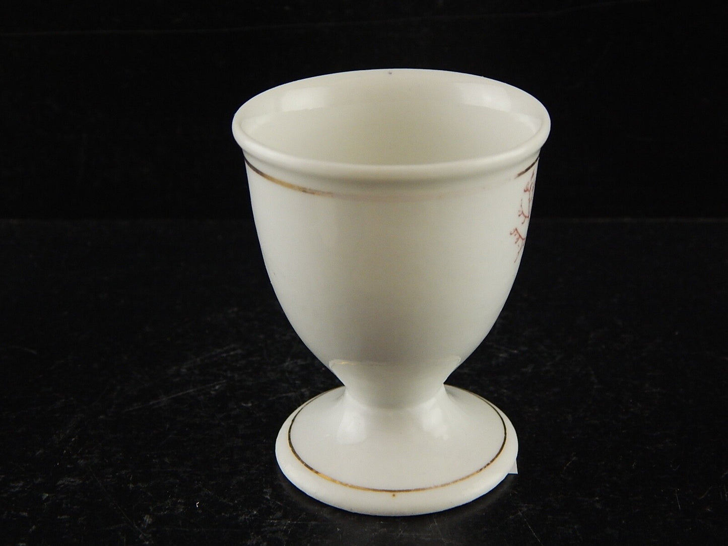 ANTICO HAVILAND LIMOGES PORTA UOVO PORCELLANA FINE 800 ART NOUVEAU FLOREALE 9218